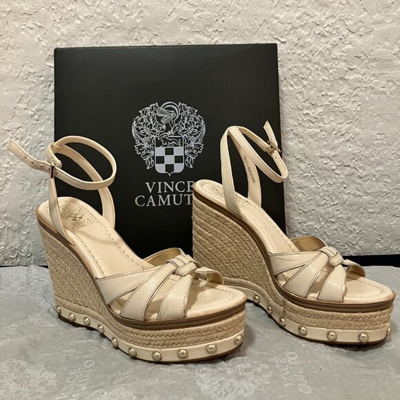 Vince Camuto Espadrille Wedges - Picture 1 of 5